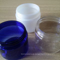 100g Pet Jar Blue Klarglas Kosmetisches Glas